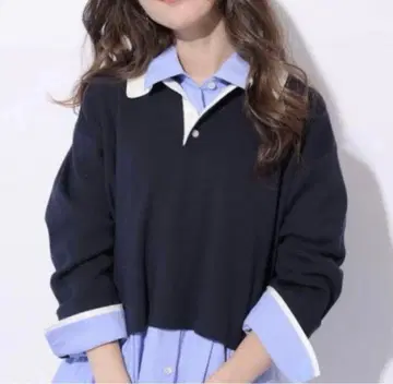 Apuweiser-riche 스키퍼 크롭 니트