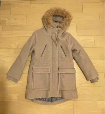 FREAK'S STORE 후드 부착 모즈 코트