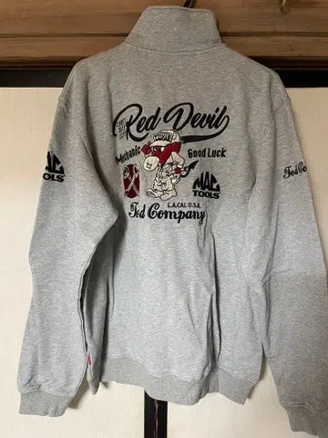 맥툴 테드맨 콜라보 풀 지퍼 맨투맨 XXL 사이즈 (46 사이즈)