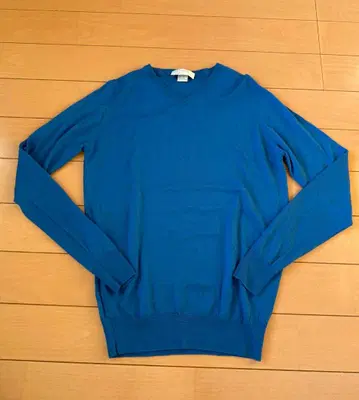 JOHNSMEDLEY SHIPS 별주 영국제 블루 V넥 니트 사이즈 XS