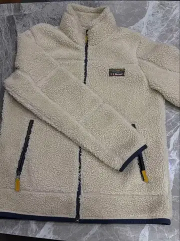 L.L.Bean 보아 플리스 자켓 (아이보리)