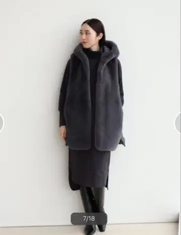 미사용 새상품 야마다야 Aga 터틀넥 니트 원피스