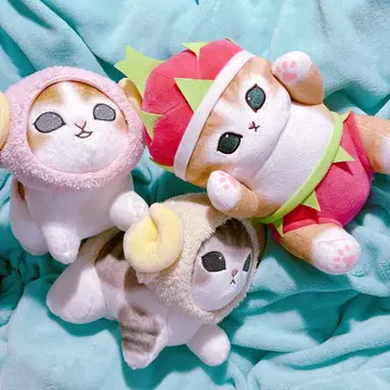 mofusand 양냥 BIG 봉제 인형 ~돌진!~ 후르츠냥