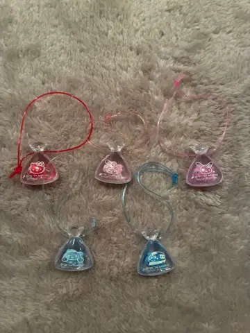 산리오 프리미엄 마스코트 5종 금붕어 건지기