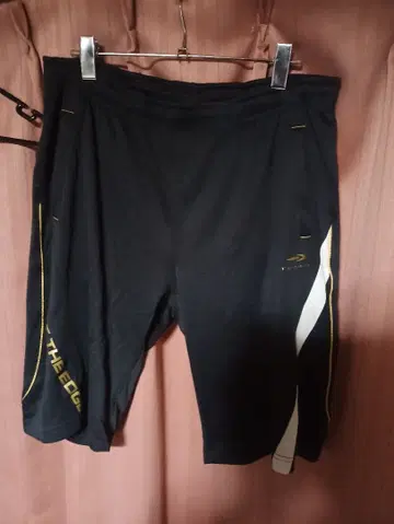 TIGORA 티고라 블랙 숏팬츠 저지 사이드 라인