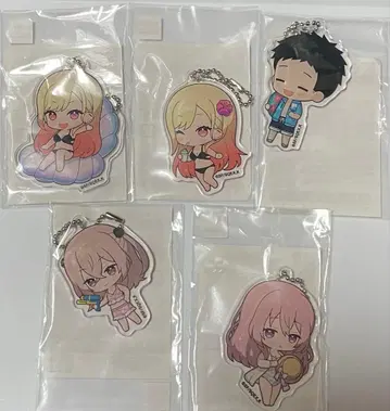 그 옷 갈아입히기 인형은 사랑을 한다 마루이 복권 아크릴 참 5종 세트