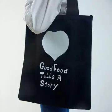 dean&deluca 20주년 한정판 코튼 트윌 토트백