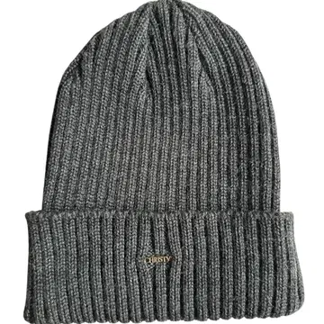 [새상품급] CHRISTY 울 니트 모자 리브 햇 크리스티