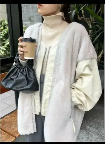 CIAOPANIC TYPY 에신타 퍼 절개 자켓