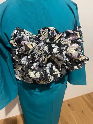 헤코 오비 레이스 후쿠로 오비 반폭 오비