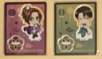 진격의 거인 트리 빌리지 아크릴 스탠드 리바이 한지