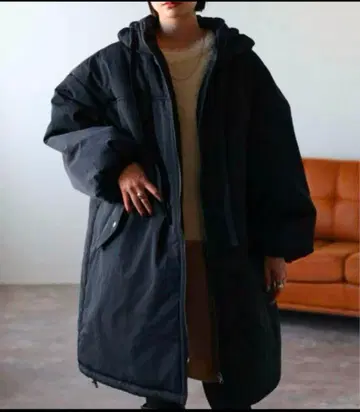 r. 오버 사이즈 몬스터 후드티 블랙