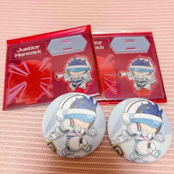 컴퍼스 페스티벌 캔뱃지 점프 저스티스 / 미니 아크릴 디오라마