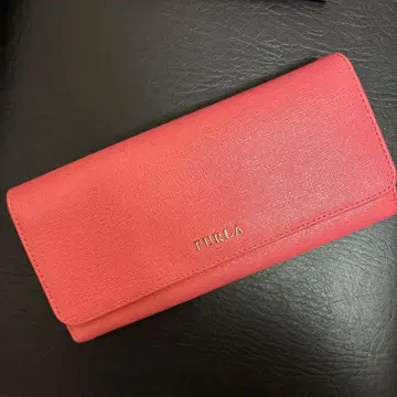 FURLA 장지갑 살몬 핑크