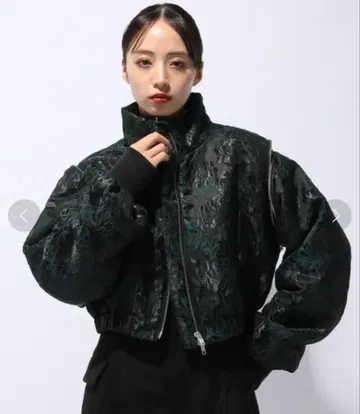 HARE 2WAY 에어 서멀 자카드 스탠드 블루종