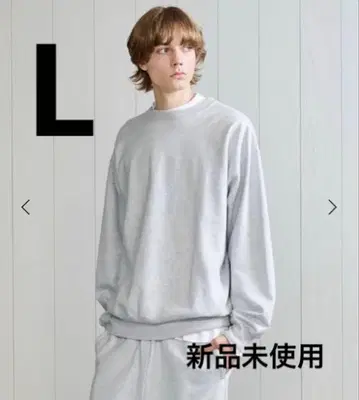 H BEAUTY&YOUTH 클래식 맨투맨 크루넥 L 사이즈