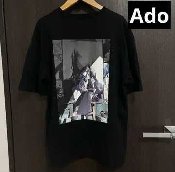 Ado 모나리자 옆얼굴 티셔츠 M 애드