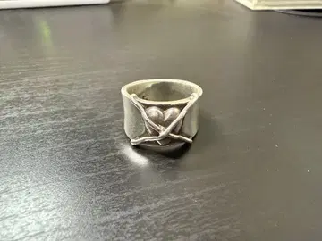 보이콧 실버 925 하트 반지