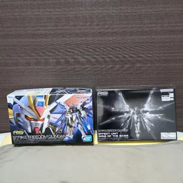 [ 미개봉 새상품 ] RG 스트라이크 프리덤 건담 & 천공의 날개 세트