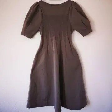 CELFORD 베어풍 홀가먼트 원피스 라이트 브라운 사이즈 38