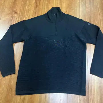 데상트 골프 사이즈 O 하프 지퍼 스웨터