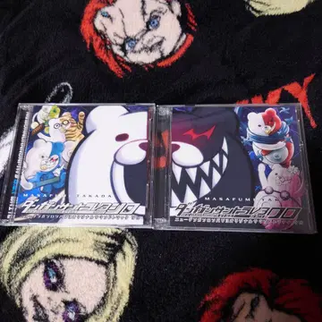 뉴 단간론파 V3 오리지널 사운드 트랙 시로 쿠로 2매 세트