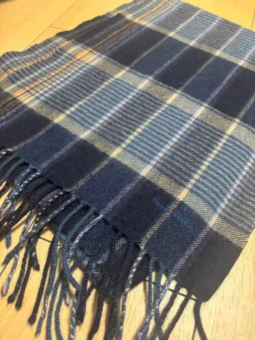 Paul Smith 체크 무늬 울 머플러