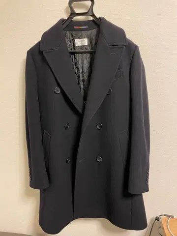 오리히카 체스터 코트 멜톤 L 사이즈