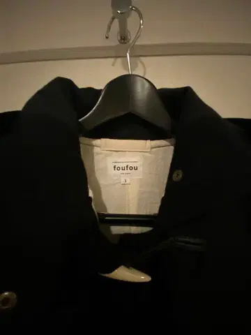 foufou 더플 코트 블랙 사이즈 1 ( M )