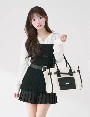 Darich 미사용 새상품 에디터스 캔버스 백 IVO