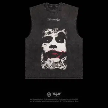 [ 새상품 ] LYFT BATMAN JOKER VINTAGE 탱크탑 S