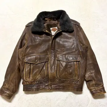 38 M 할리 데이비슨 가죽 자켓 라이더 자켓