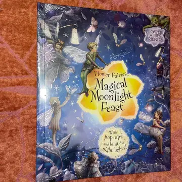 1000엔 할인 미개봉 꽃의 요정 달 아래의 마법 같은 연회 팝업북 영어