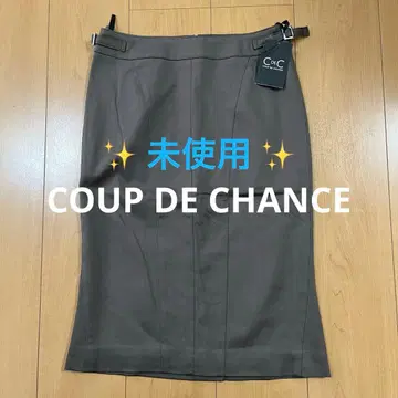 미사용 [ COUP DE CHANCE ] 쿠 드 샹스 타이트 스커트 38