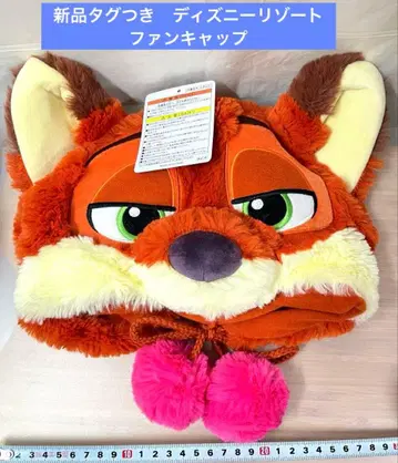 닉 주토피아 팬캡 모자 디즈니 리조트 여우