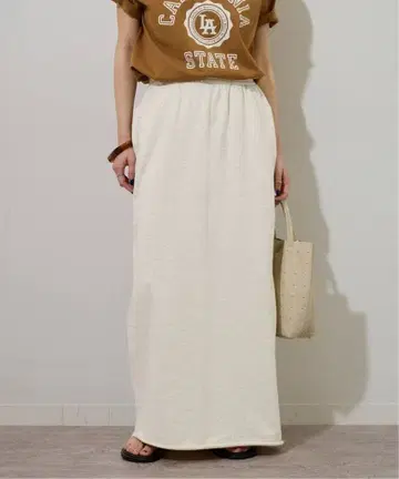 relume JOURNAL STANDARD 25ss 맨투맨 맥시 스커트