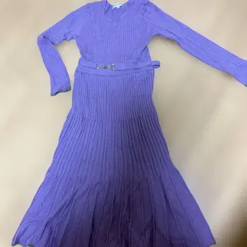 MISCH MASCH 라벤더 핑크 니트 원피스 36