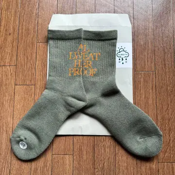 MY LOADS ARE LIGHT x ALWAYTH 콜라보 텍스트 삭스