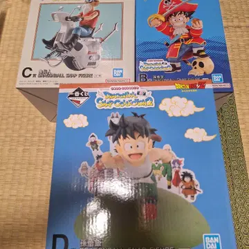 드래곤볼 제일복권 B상 손오공 C상 거북선인 D상 손오반