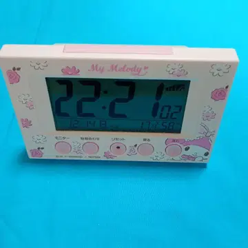 My Melody 디지털 전파 시계