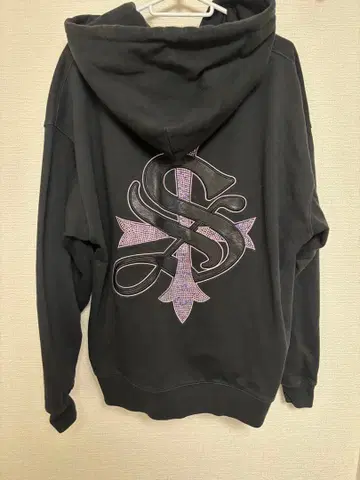 SUPPLIER 블랙 집업 후드티