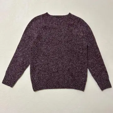 HOWLIN' 크루넥 스웨터 퍼플 계열 스코틀랜드제