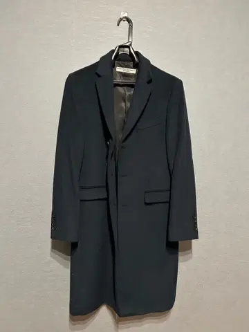 KATHARINE HAMNETT LONDON 체스터 코트 네이비