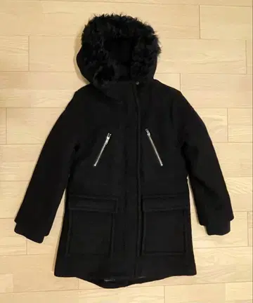 FREAK'S STORE 후드 부착 모즈 코트