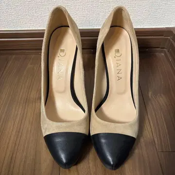 DIANA 스웨이드 펌프스 23.0cm