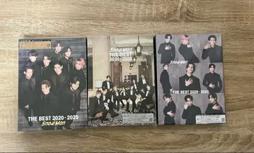 SnowMan 베스트 앨범 3가지 형태