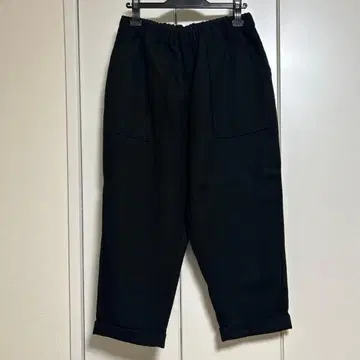 pasapas 패스어패스 캐주얼 블랙 팬츠 허리밴딩 루즈핏