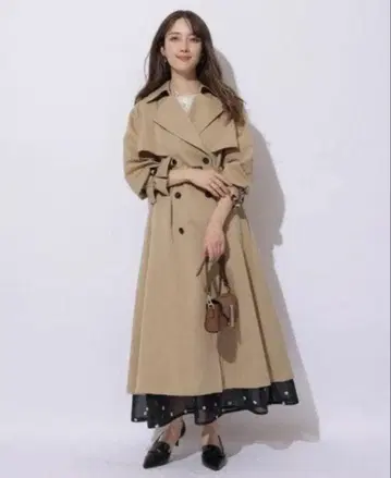 [ 미사용 새상품 ] 아푸와이저 리셰 벨티드 트렌치코트