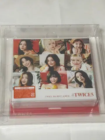 TWICE #TWICE5 최초 한정판 A 트레이딩 카드, 시리얼 없음