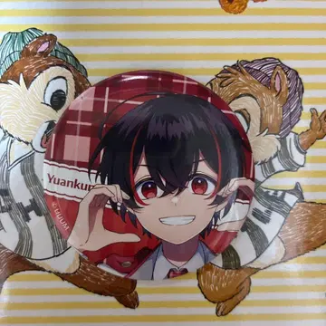 유안군 파라피치 캔뱃지